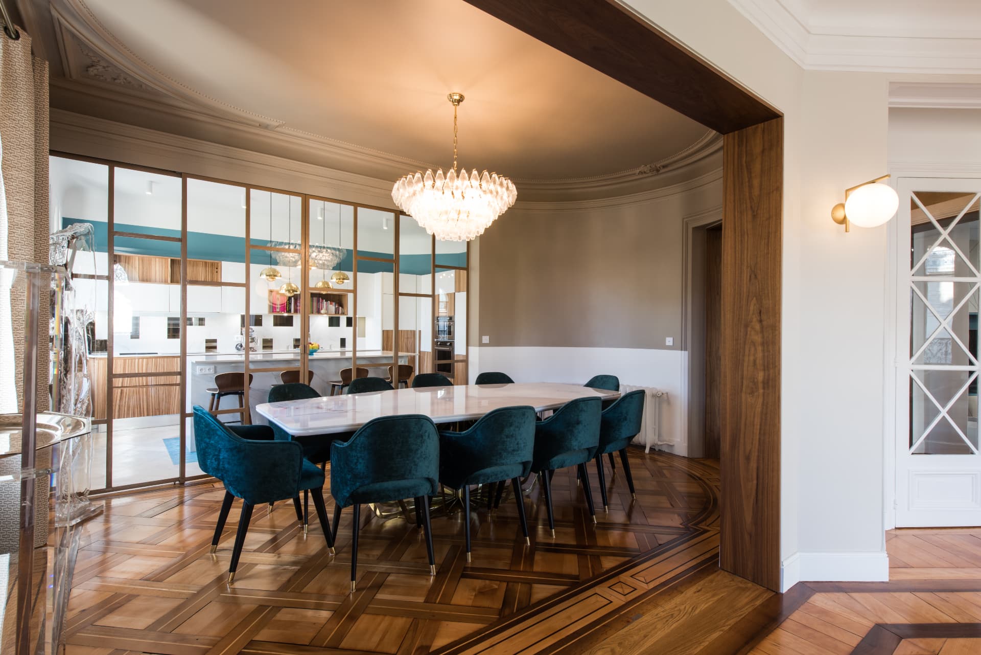 Rénovation de prestige d'un appartement à Paris par Groupe RSM